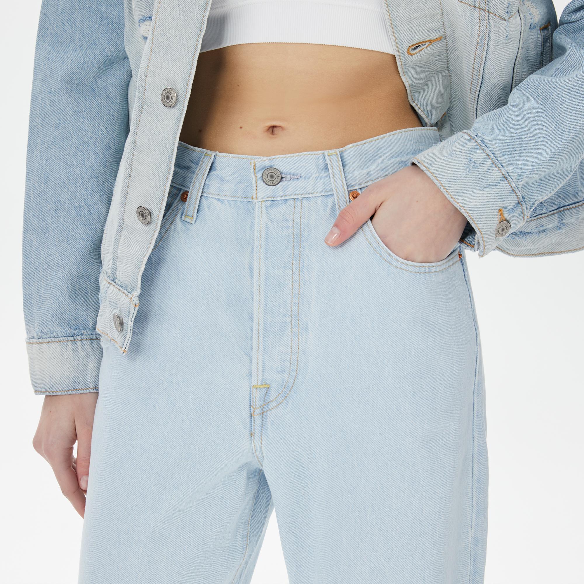 Levi's Ribcage Straight Ankle Tipped Into It Kadın Mavi Jean