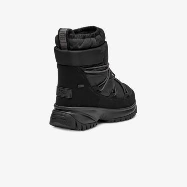  UGG Yose Puffer Mid Kadın Siyah Bot