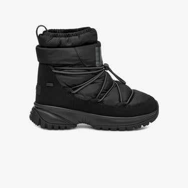  UGG Yose Puffer Mid Kadın Siyah Bot