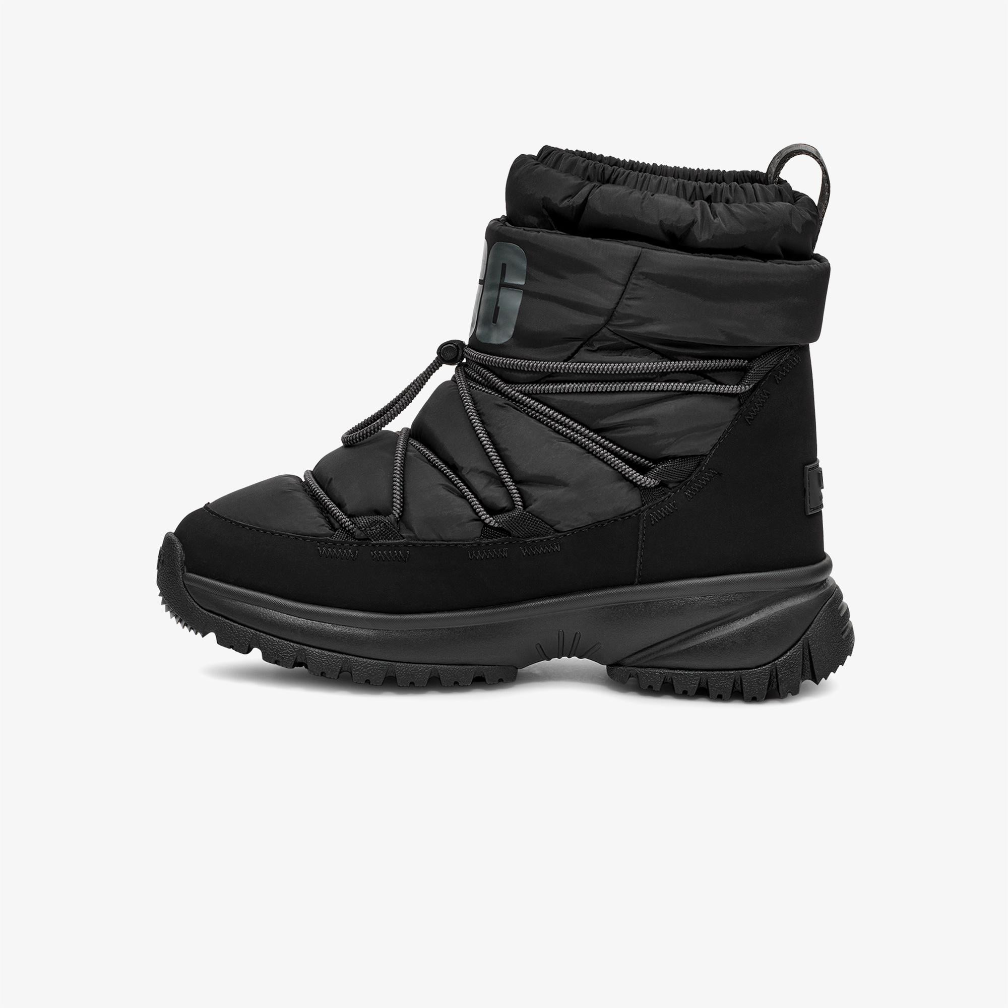 UGG Yose Puffer Mid Kadın Siyah Bot