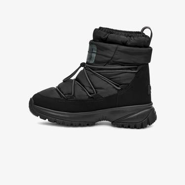  UGG Yose Puffer Mid Kadın Siyah Bot