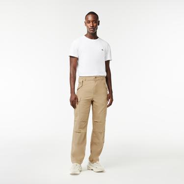  Lacoste Erkek Straight Fit Bej Pantolon