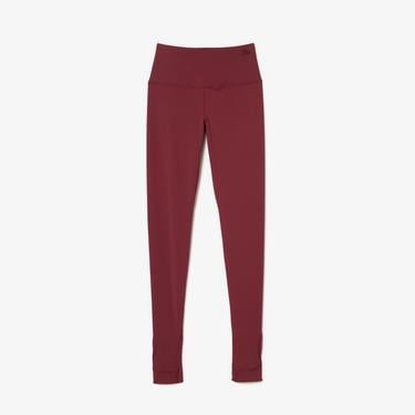  Kadın Slim Fit Bordo Tayt
