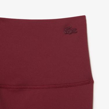 Kadın Slim Fit Bordo Tayt