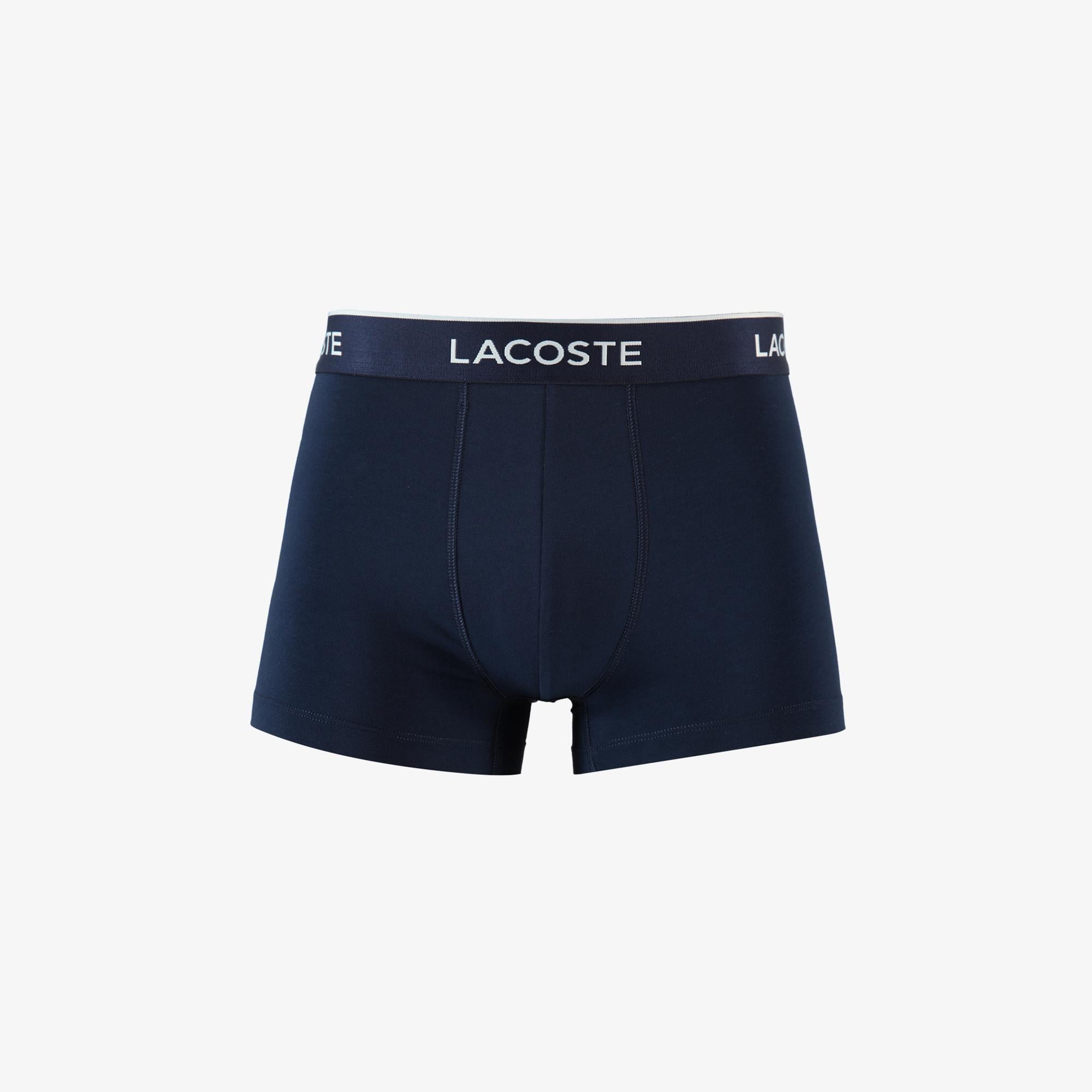 Lacoste Active Erkek 3'lü Renkli Boxer