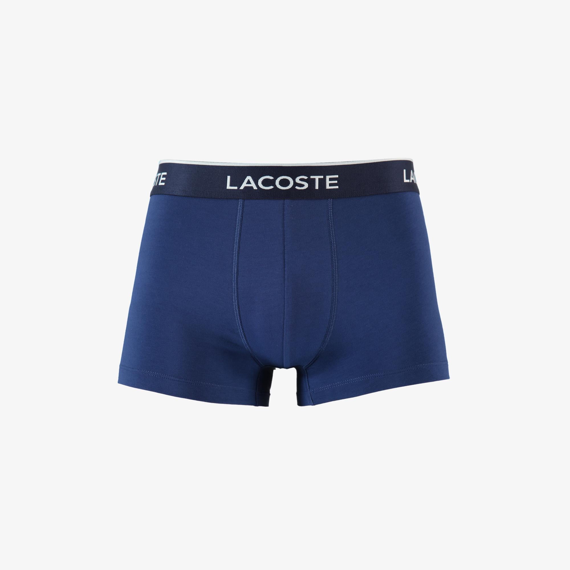 Lacoste Active Erkek 3'lü Renkli Boxer