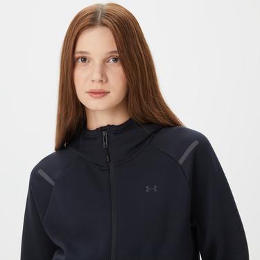 Under Armour Unstoppable Fleece Kadın Siyah Sweatshirt
