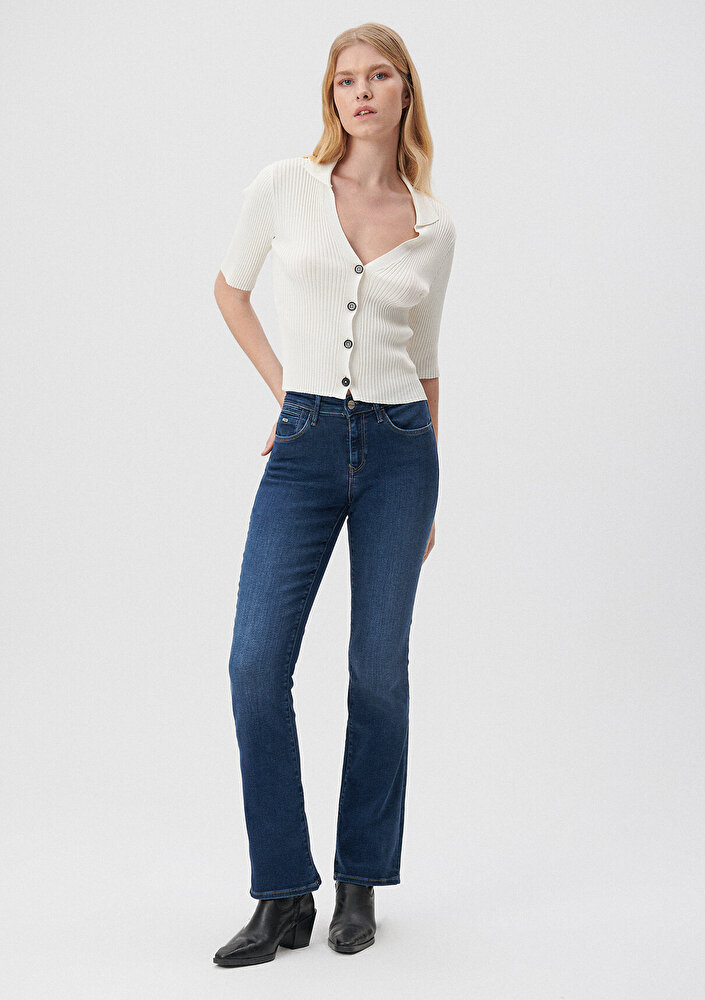  Mavi Molly Koyu Mavi Gold Jean Pantolon 1013684068