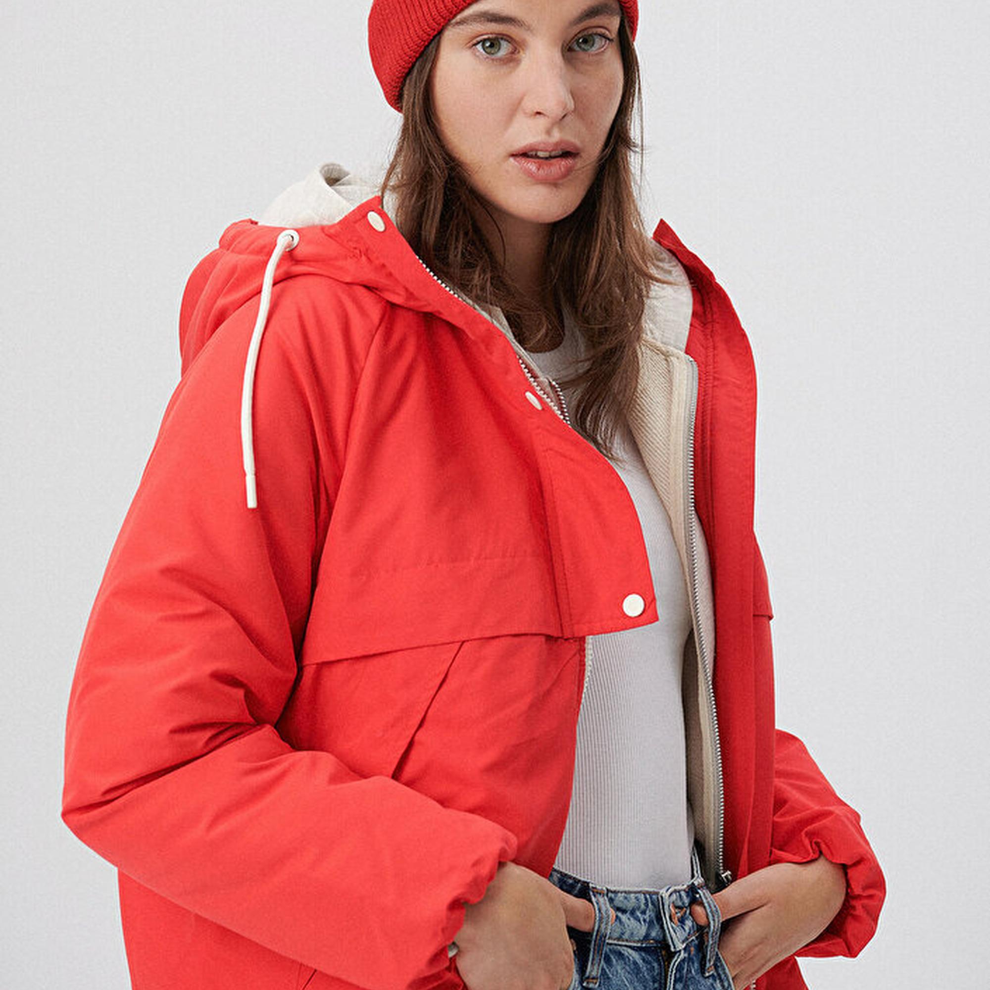 Mavi Mavi Logo Baskılı Kırmızı Bere 1912023-85279