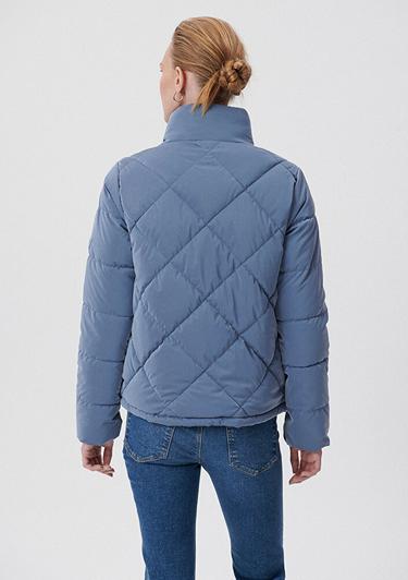  Mavi Premium Kapitone Mavi Şişme Mont 1110230-70738