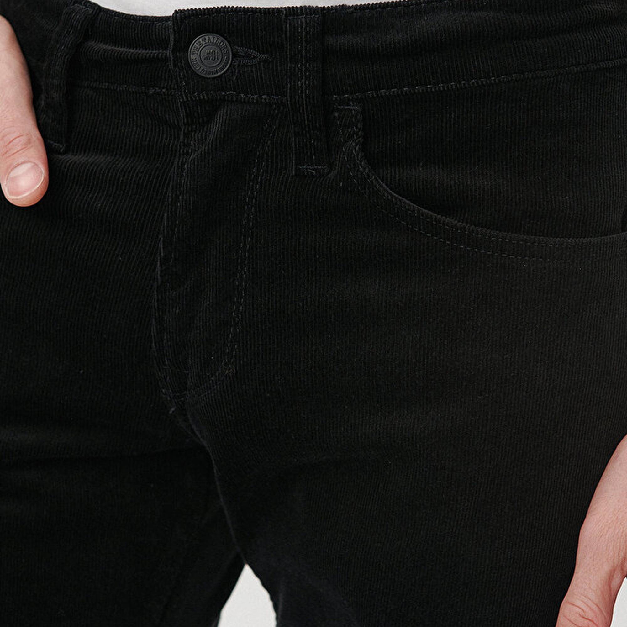 Mavi Hunter Siyah Kadife Pantolon 0020230269