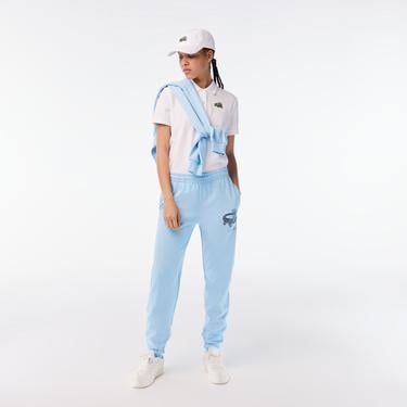  Netflix Kadın Straight Fit Baskılı Açık Mavi Eşofman Altı