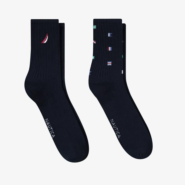  Nautica Erkek Lacivert Standart Fit 2Li Çorap
