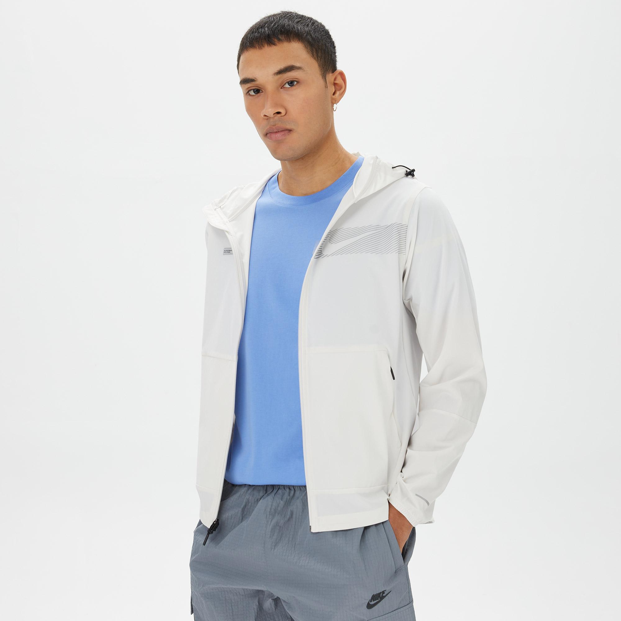 Nike Repel Unlimited Flash Erkek Krem Rengi Ceket