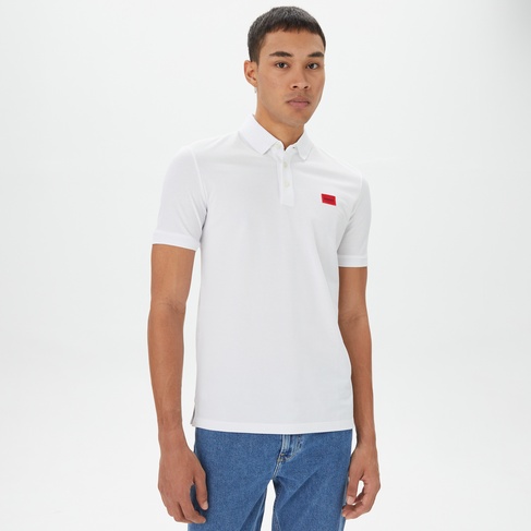  Hugo Dereso Erkek Beyaz Polo