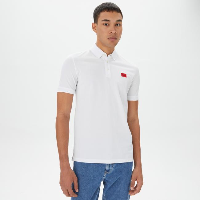  Hugo Dereso Erkek Beyaz Polo