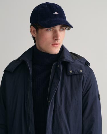  GANT Erkek Lacivert Kapüşonlu Mont