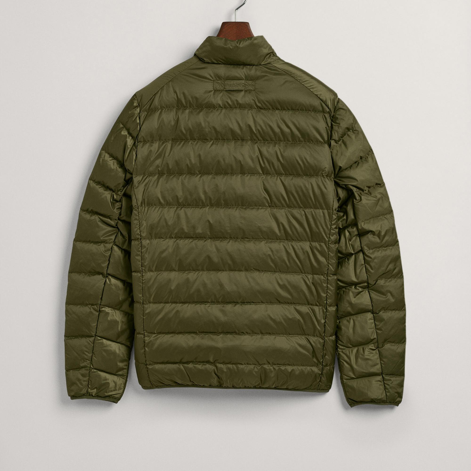 GANT Erkek Yeşil Dik Yaka Kaz Tüyü Mont