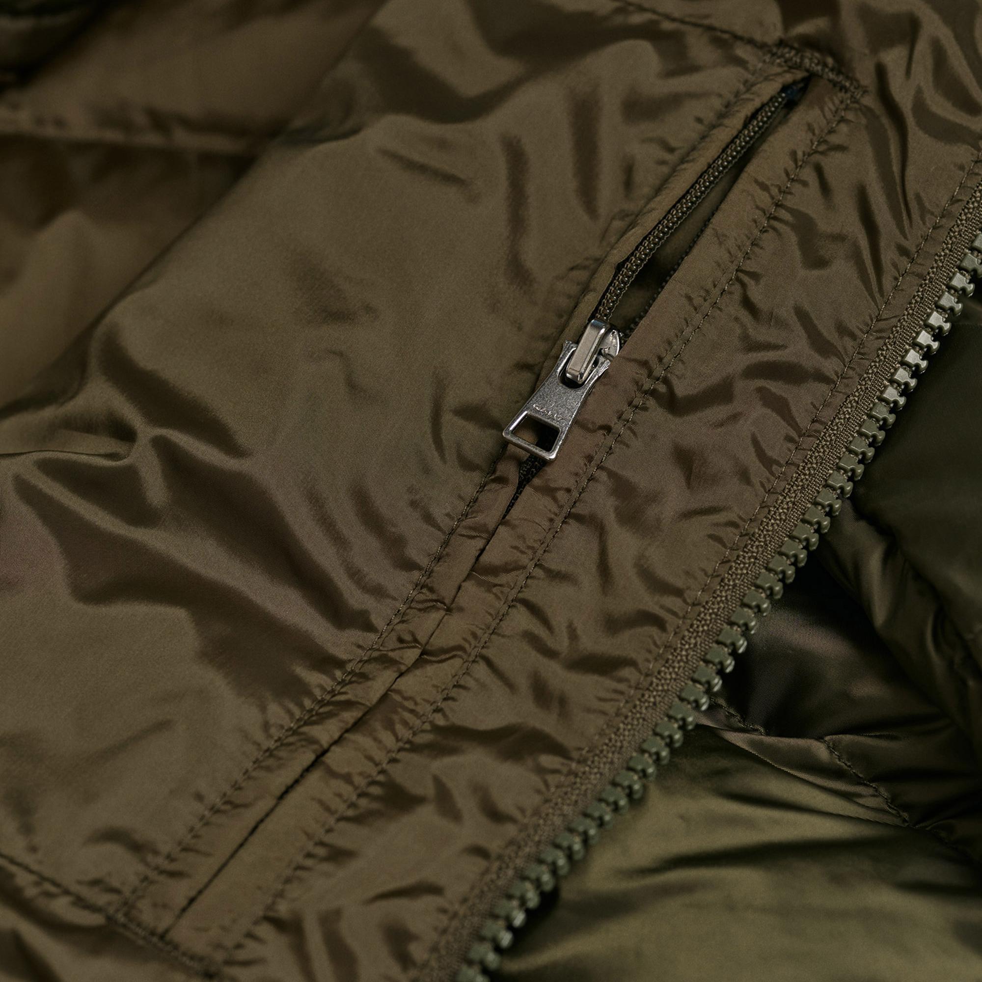 GANT Erkek Yeşil Dik Yaka Kaz Tüyü Mont