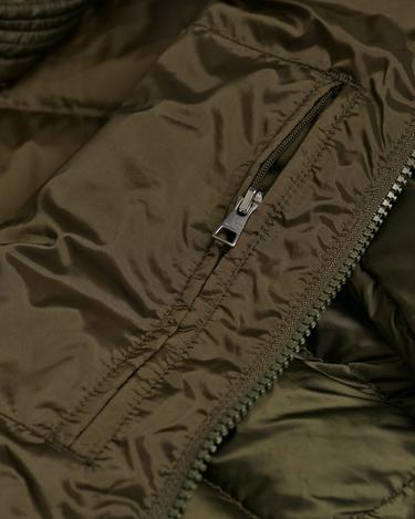  GANT Erkek Yeşil Dik Yaka Kaz Tüyü Mont