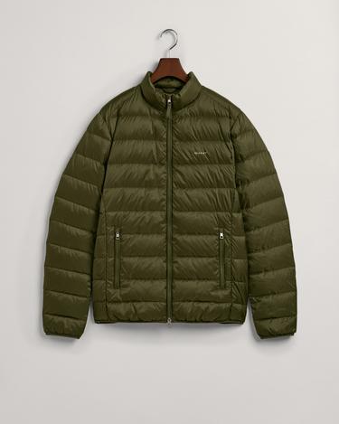  GANT Erkek Yeşil Dik Yaka Kaz Tüyü Mont