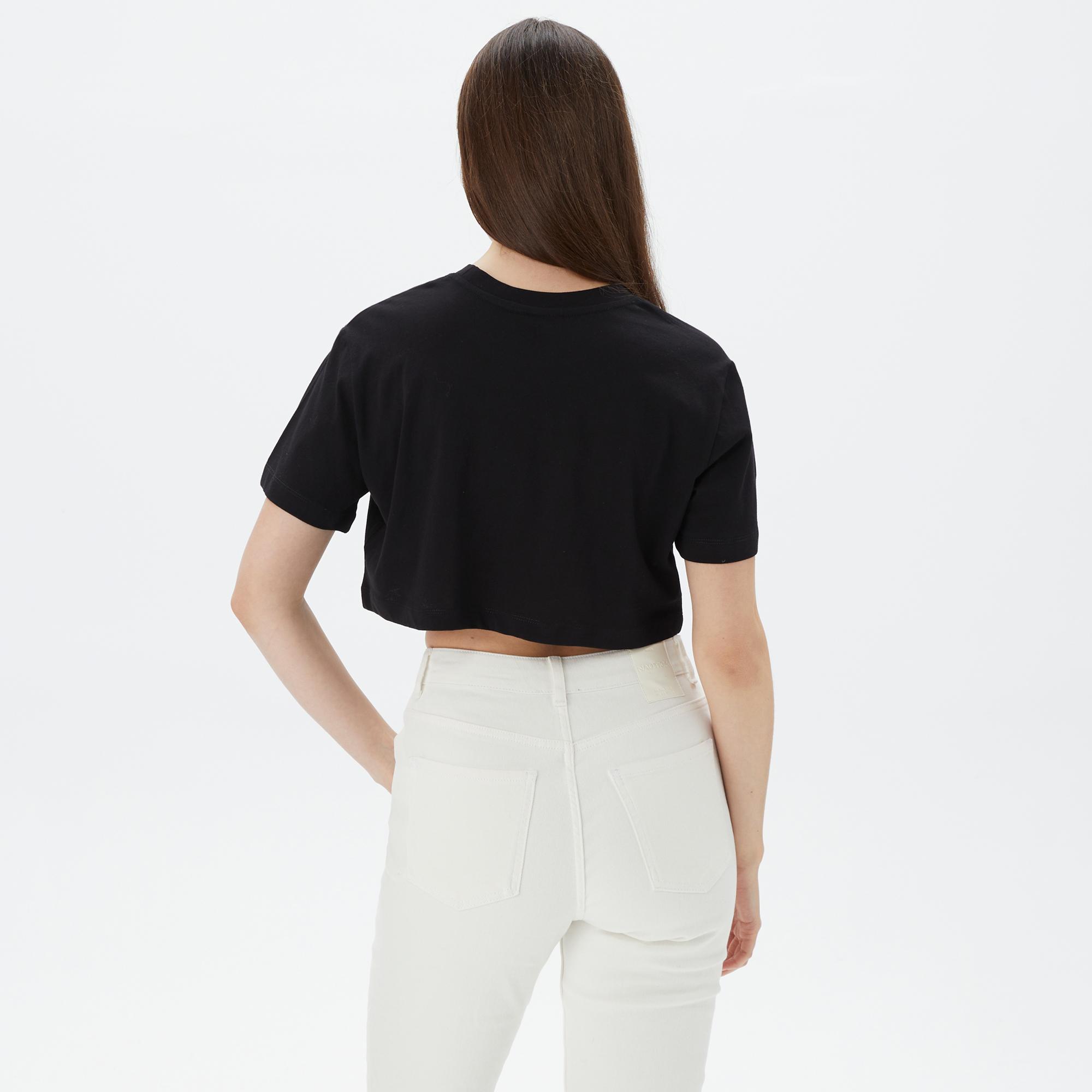 Nautica Kadın Siyah T-Shirt
