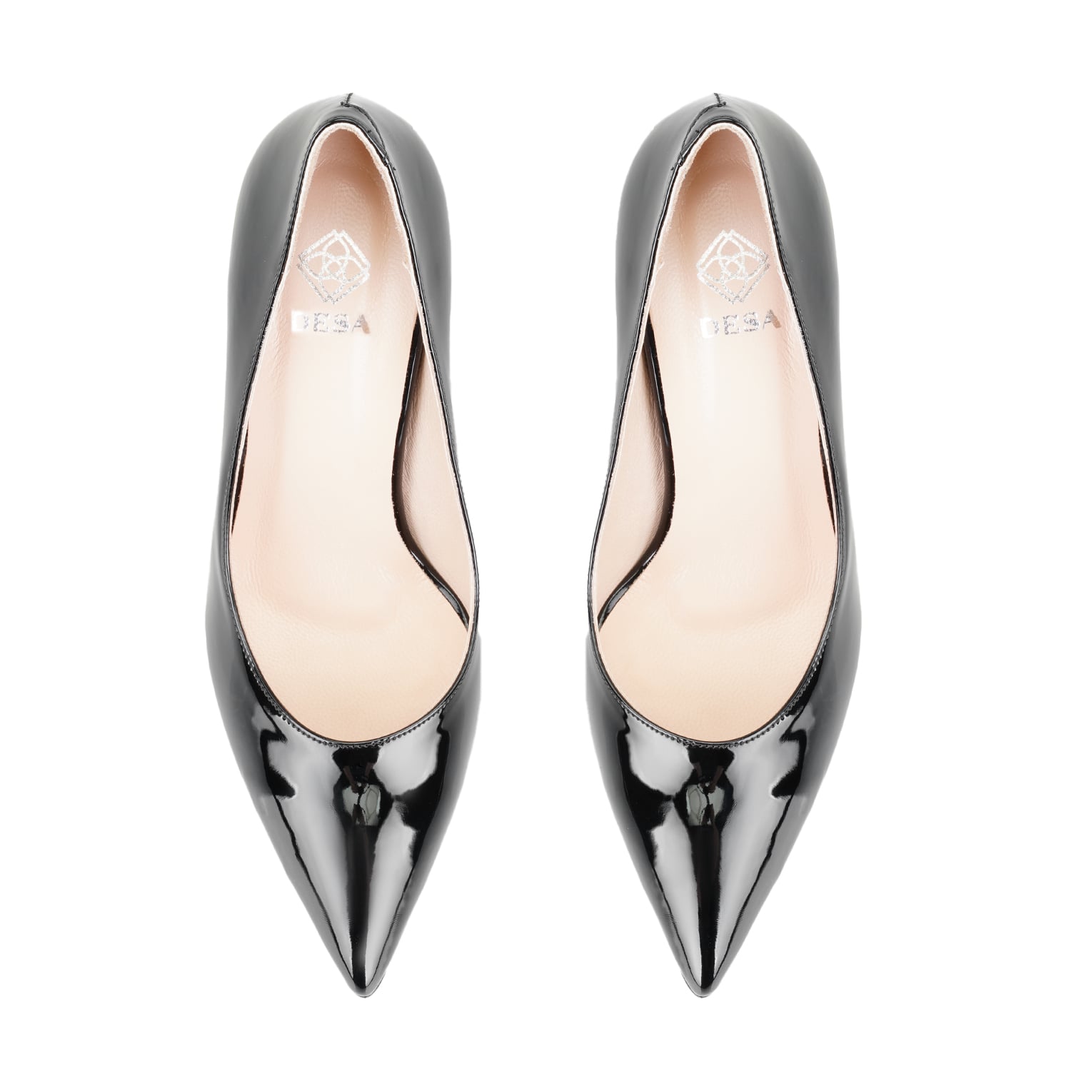 Desa Desa Kadın Siyah Stiletto Topuklu Ayakkabı Basketbol Ayakkabıları | FashFed Siyah - 6. görsel