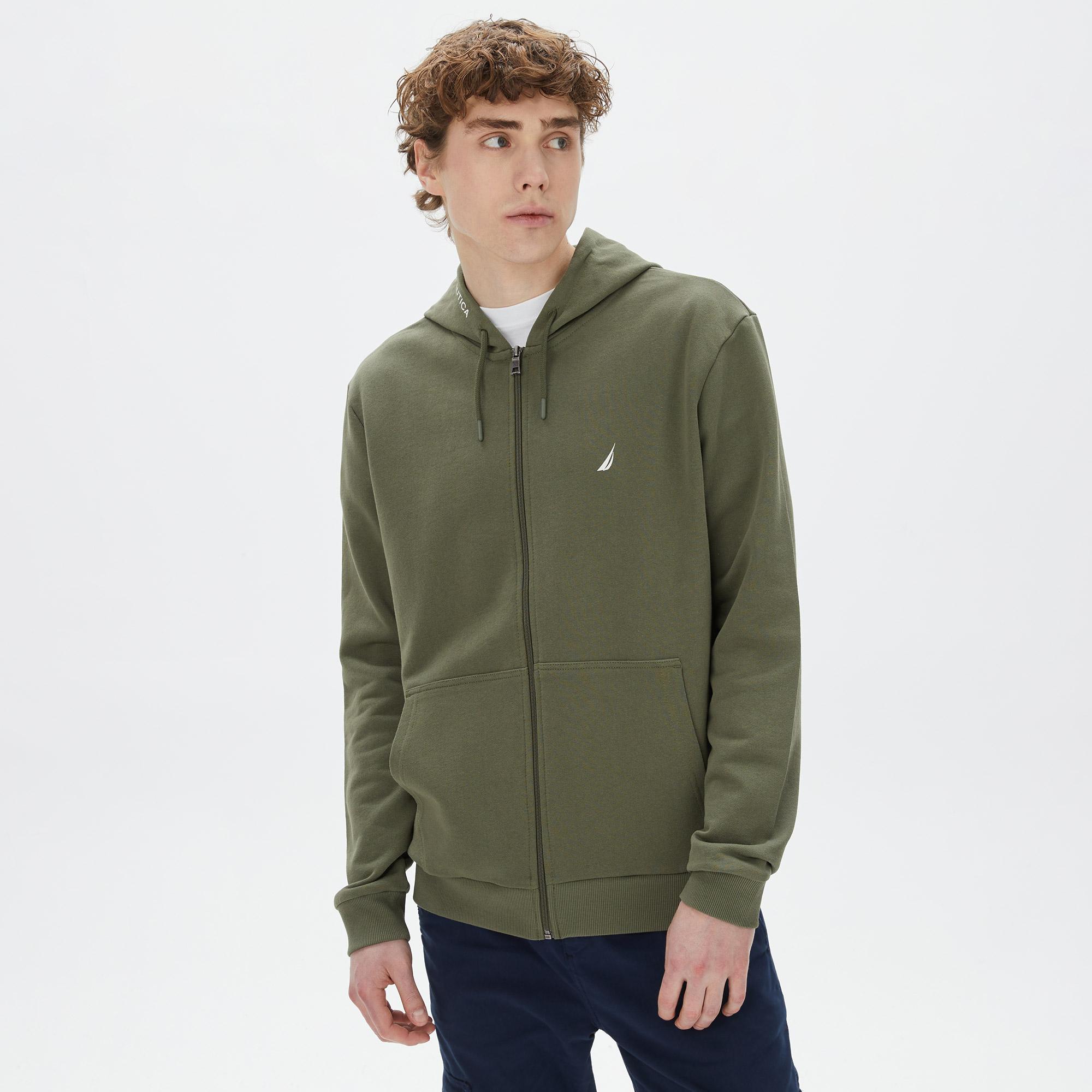 Nautica Erkek Yeşil Standart Fit Sweatshirt