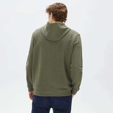  Nautica Erkek Yeşil Standart Fit Sweatshirt