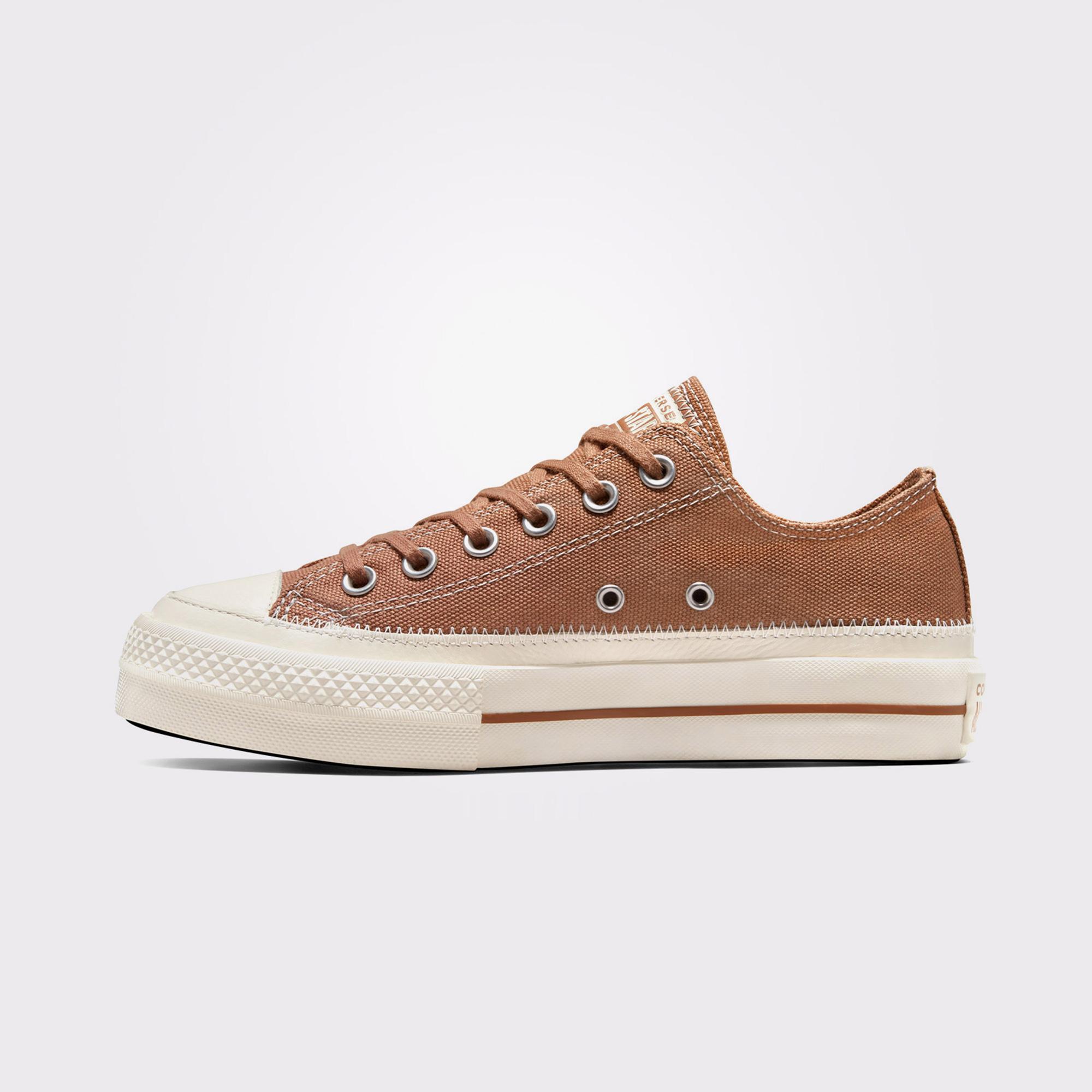 Converse Chuck Taylor All Star Lift Platform Kadın Krem Sneaker