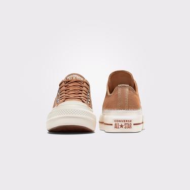  Converse Chuck Taylor All Star Lift Platform Kadın Krem Sneaker