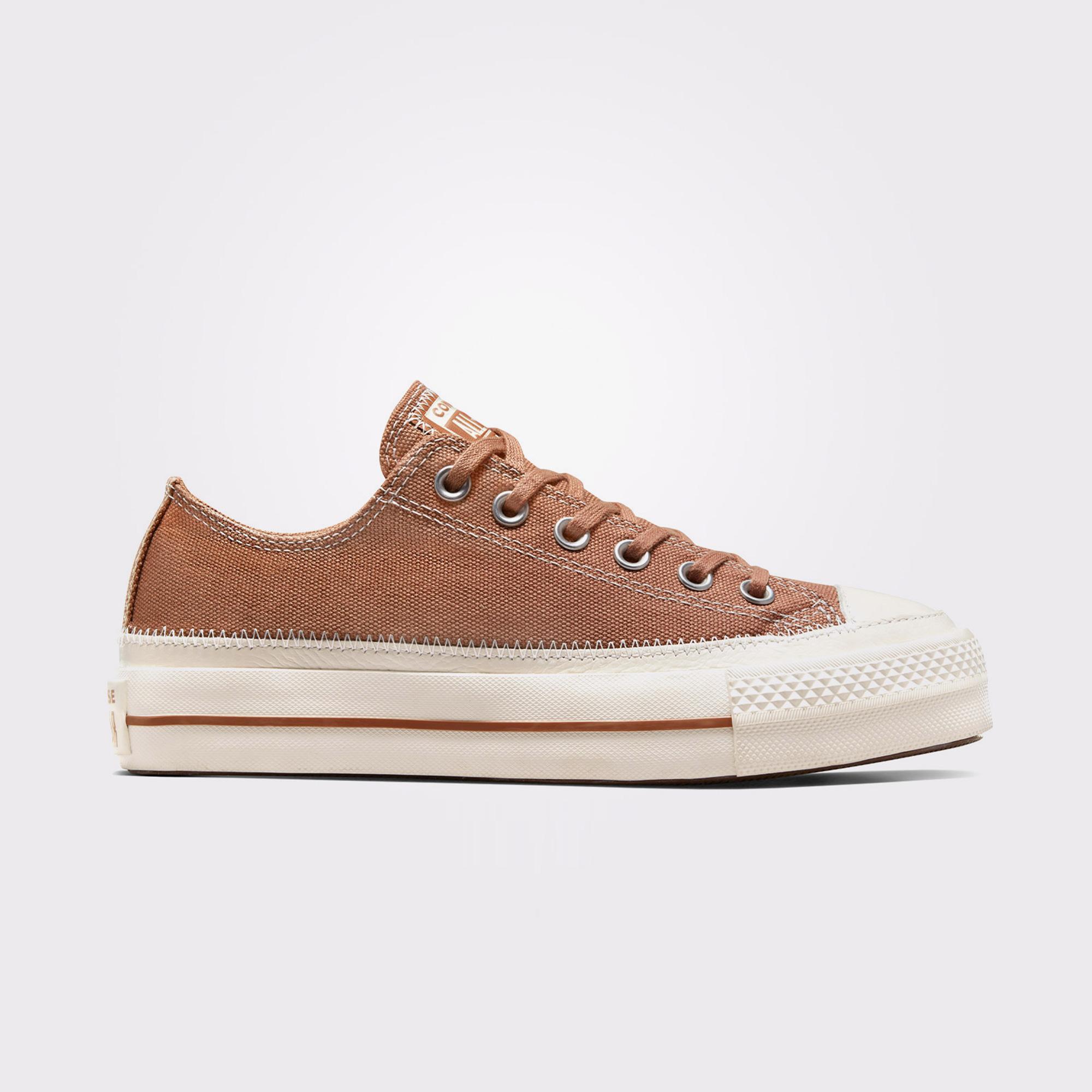 Converse Chuck Taylor All Star Lift Platform Kadın Krem Sneaker