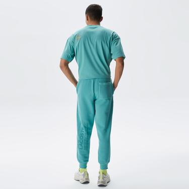  Lacoste House of SuperStep X Lacoste Erkek Yeşil Eşofman Altı