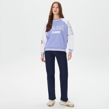  Karl Kani Signature Erkek Mavi Sweatshirt
