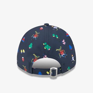  New Era Festive 9Forty Neyyan  Lnvwhi Çocuk Lacivert Şapka