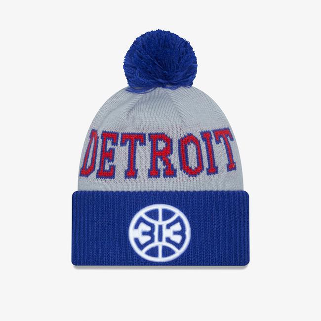  New Era NBA Detroit Pistons Unisex Mavi Bere