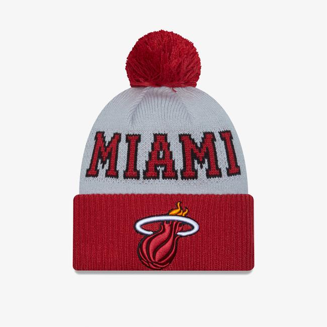  New Era NBA Miami Heat Unisex Kırmızı Bere