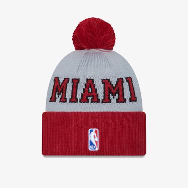  New Era NBA Miami Heat Unisex Kırmızı Bere