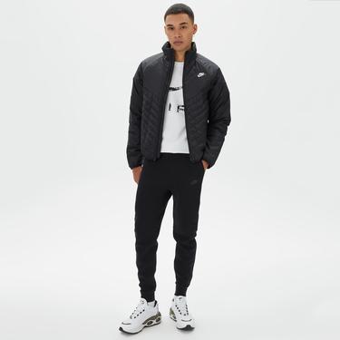  Nike Windrunner Therma-Fit Midweight Puffer Erkek Siyah Mont