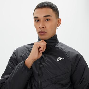  Nike Windrunner Therma-Fit Midweight Puffer Erkek Siyah Mont