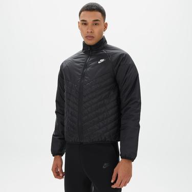  Nike Windrunner Therma-Fit Midweight Puffer Erkek Siyah Mont