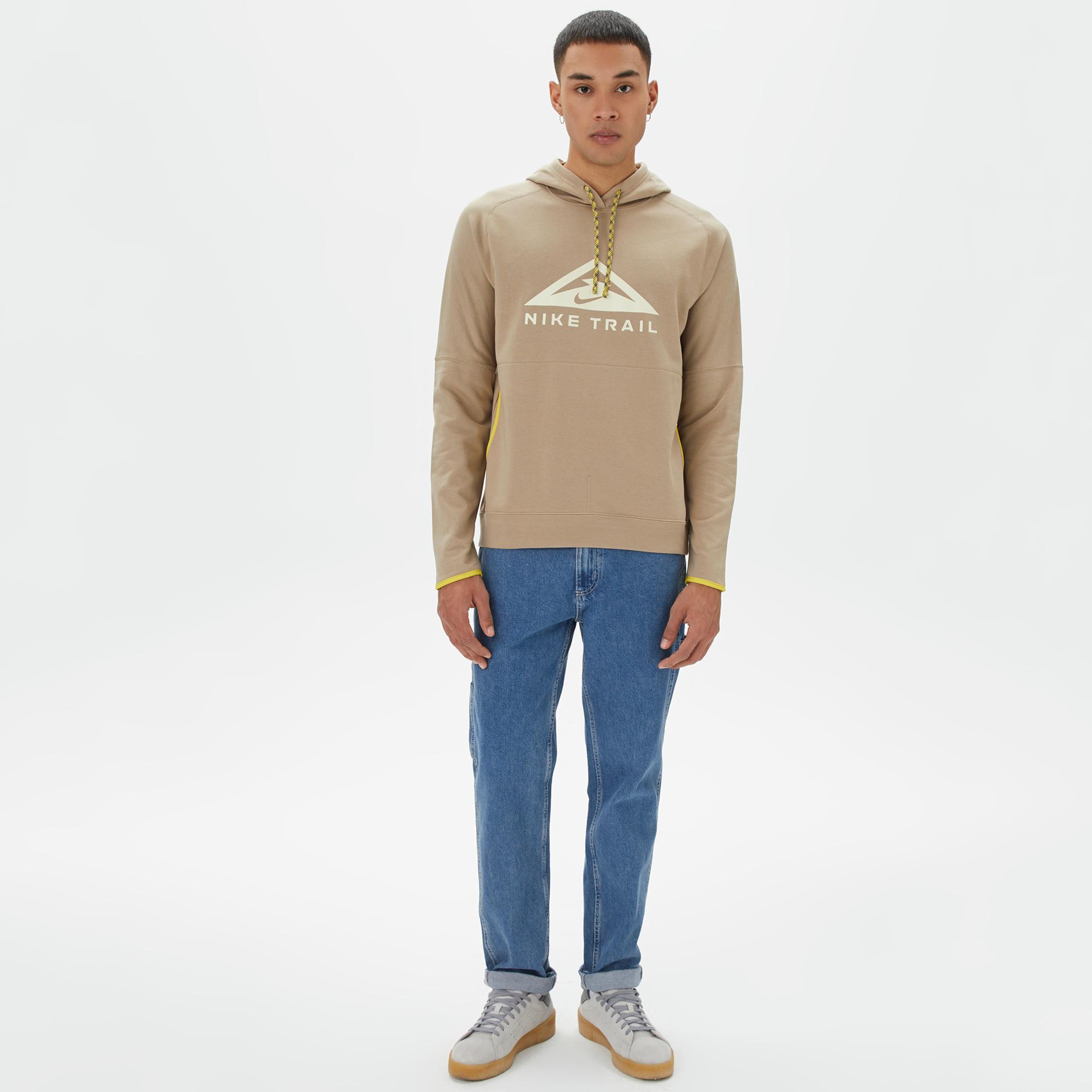 Nike Dri-FIT Magic Hour Hoodie Erkek Bej Sweatshirt