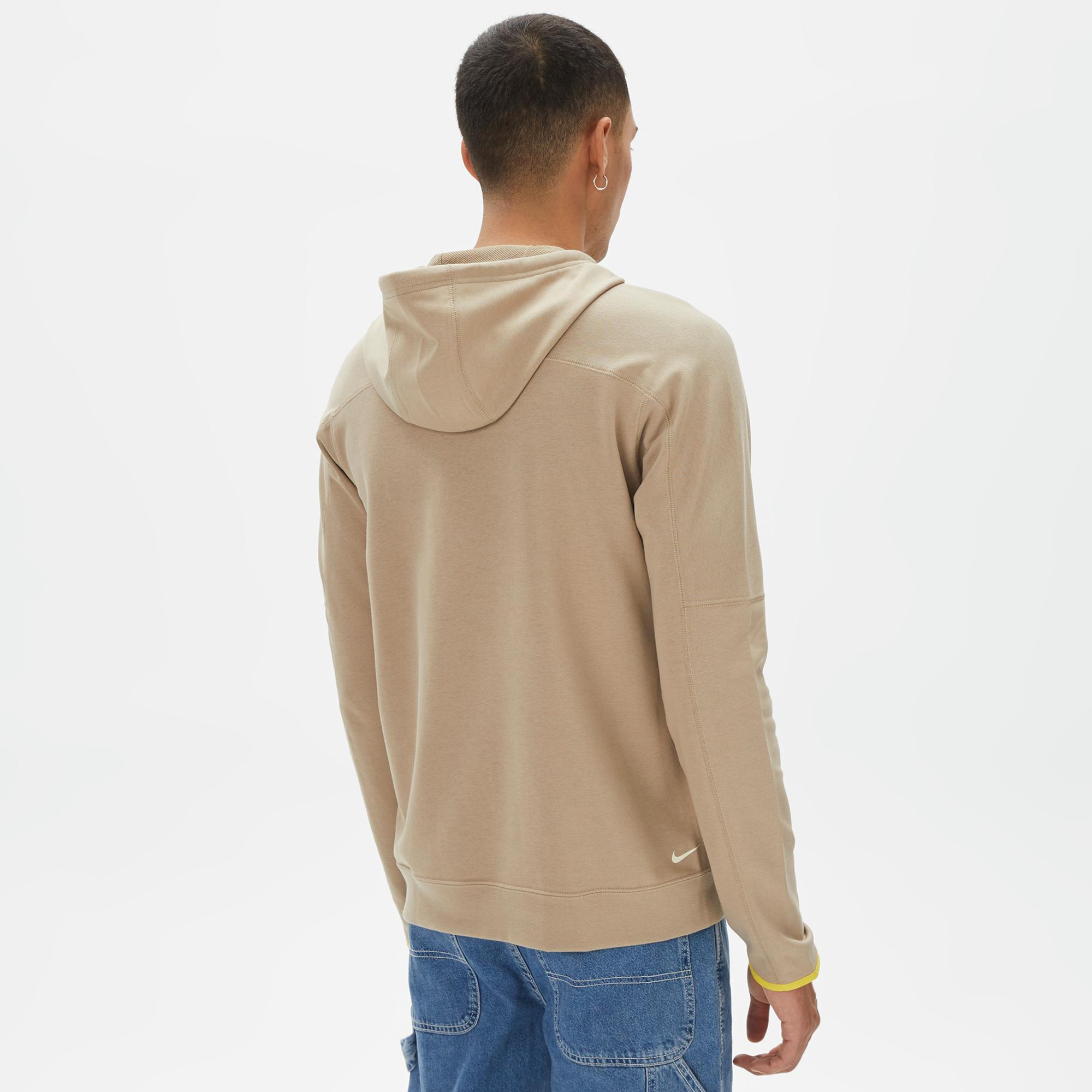 Nike Dri-FIT Magic Hour Hoodie Erkek Bej Sweatshirt