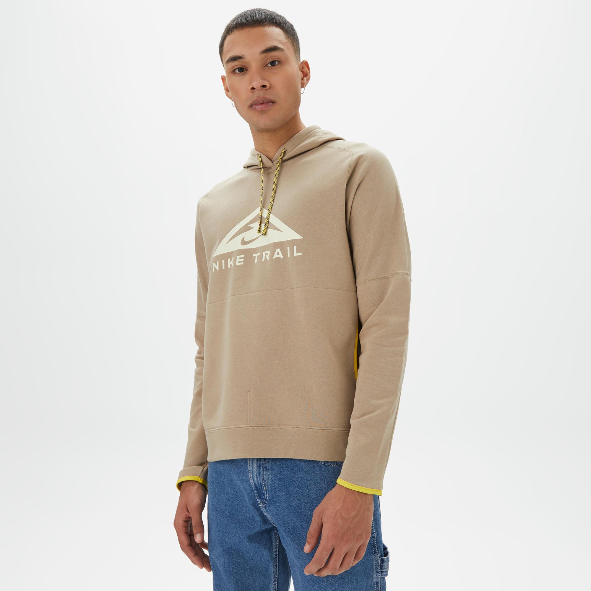 Nike Dri-FIT Magic Hour Hoodie Erkek Bej Sweatshirt