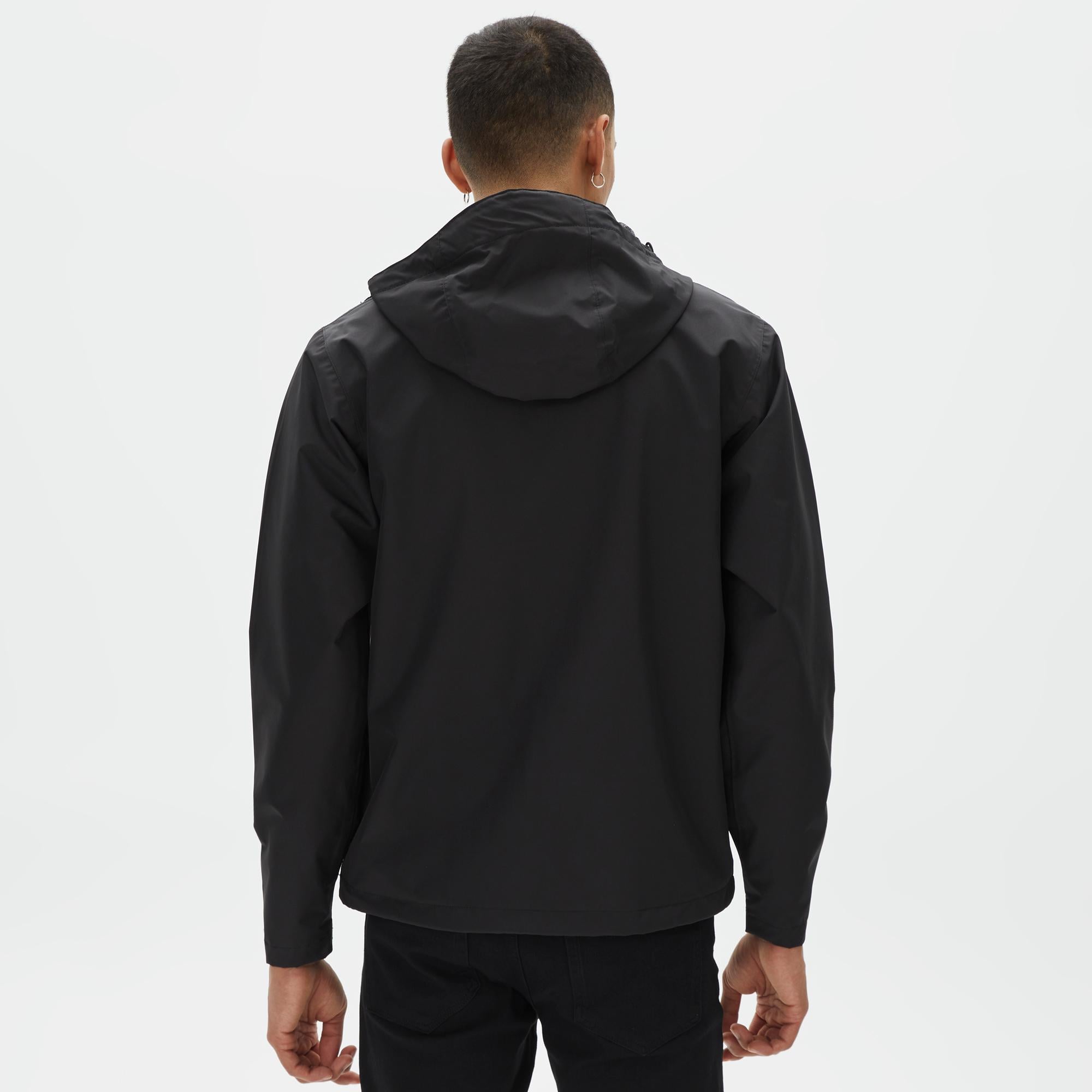 Helly Hansen Seven J Erkek Siyah Yağmurluk