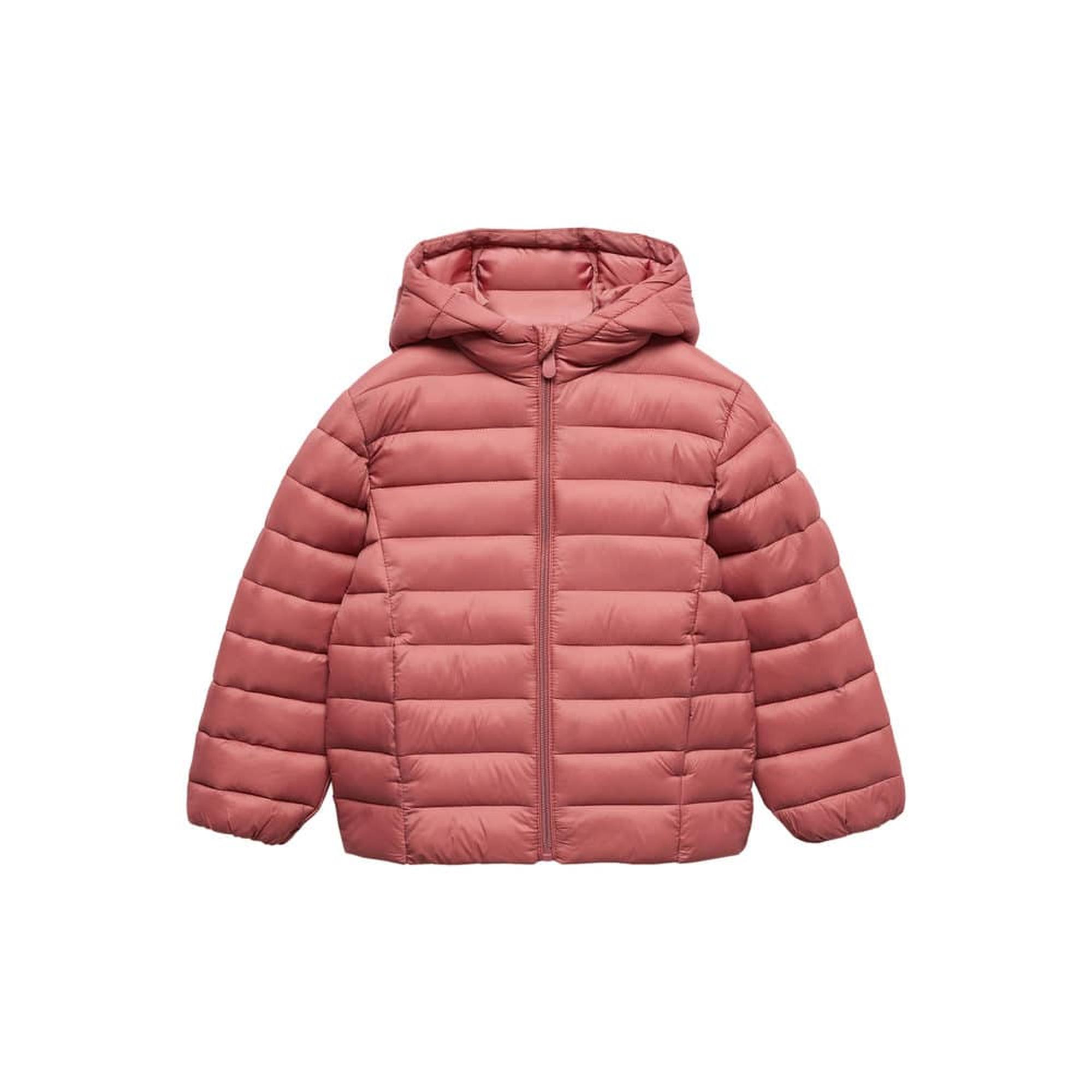 Mango Çocuk Kapitone Anorak Kiraz Kırmızısı