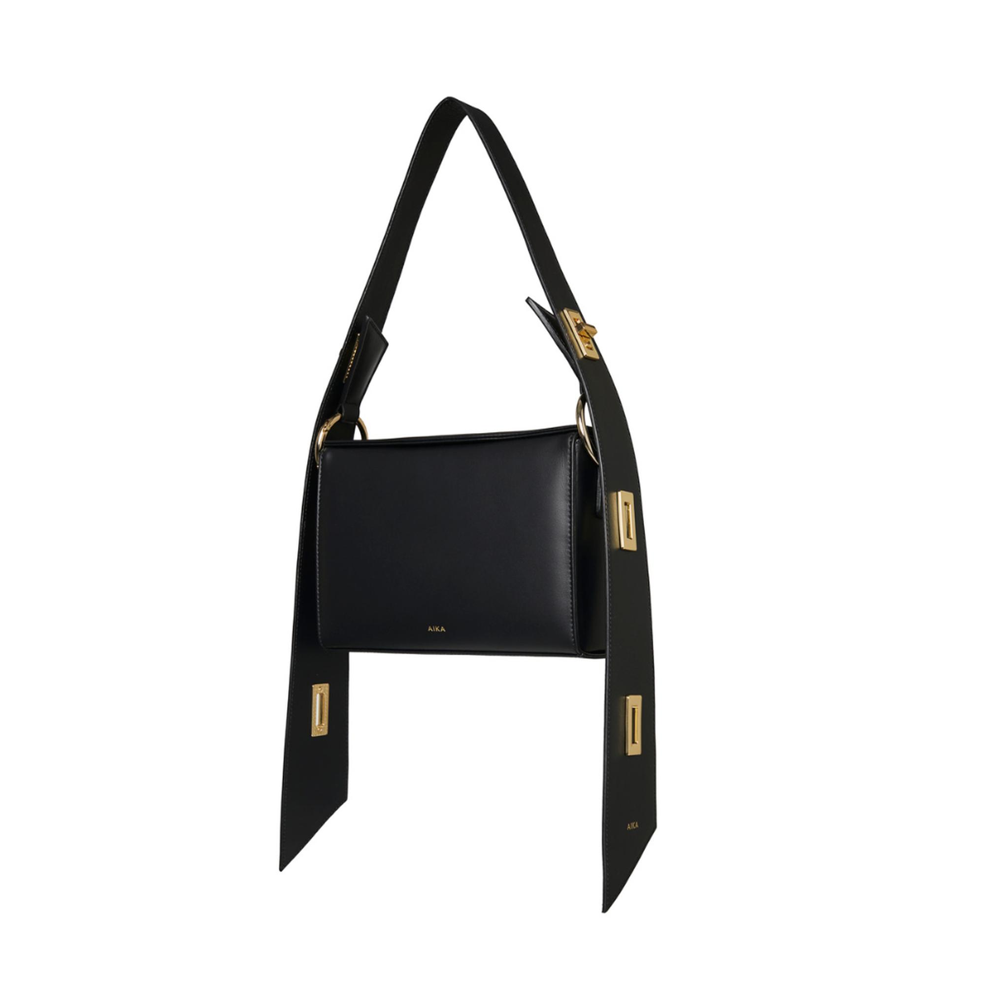 AIKA Deri İstanbul Çanta Siyah