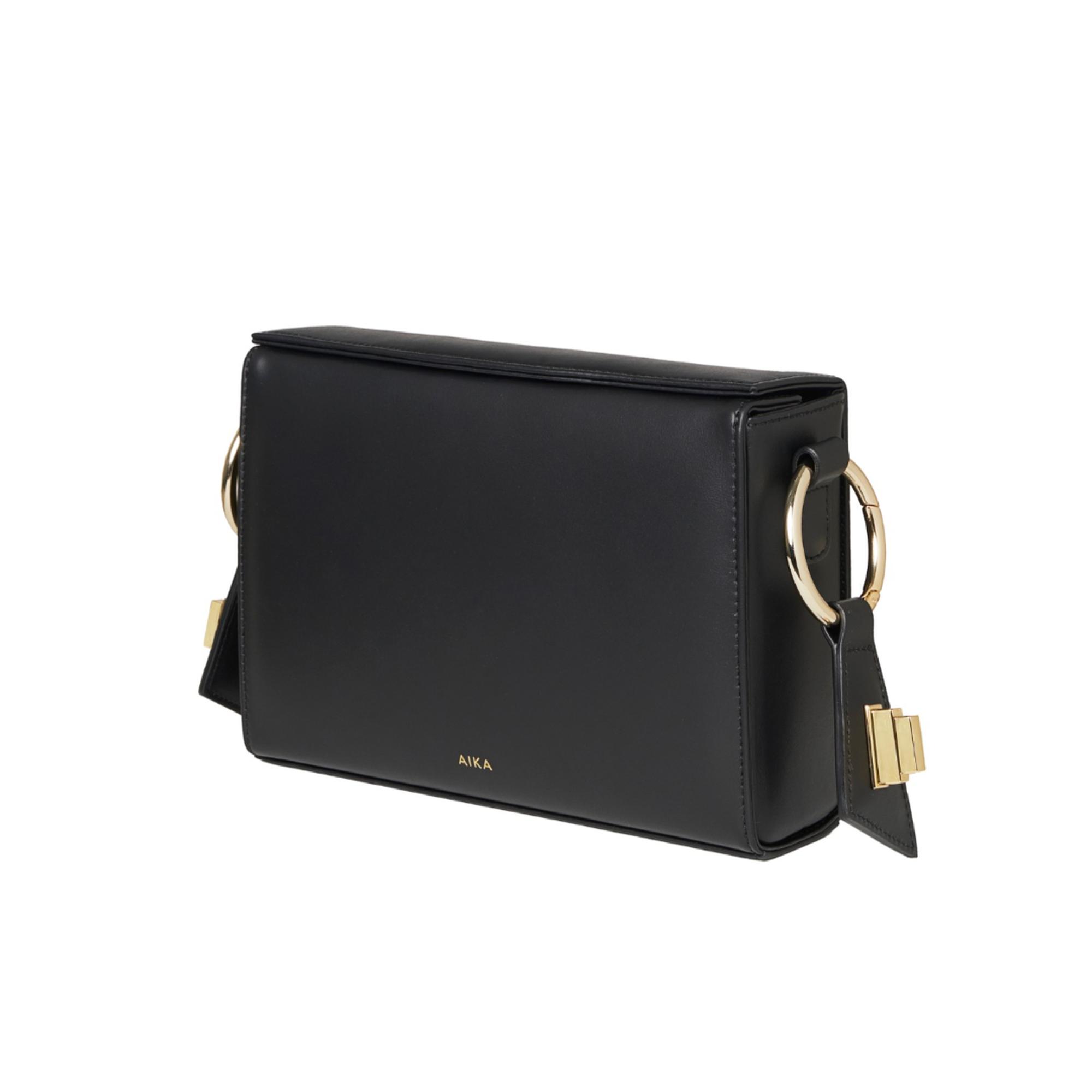 AIKA Deri İstanbul Çanta Siyah