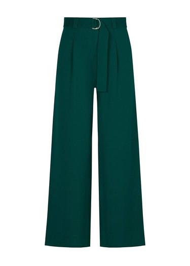  Knitss Extrafıne Merino Yün Yeşil Triko Pantolon