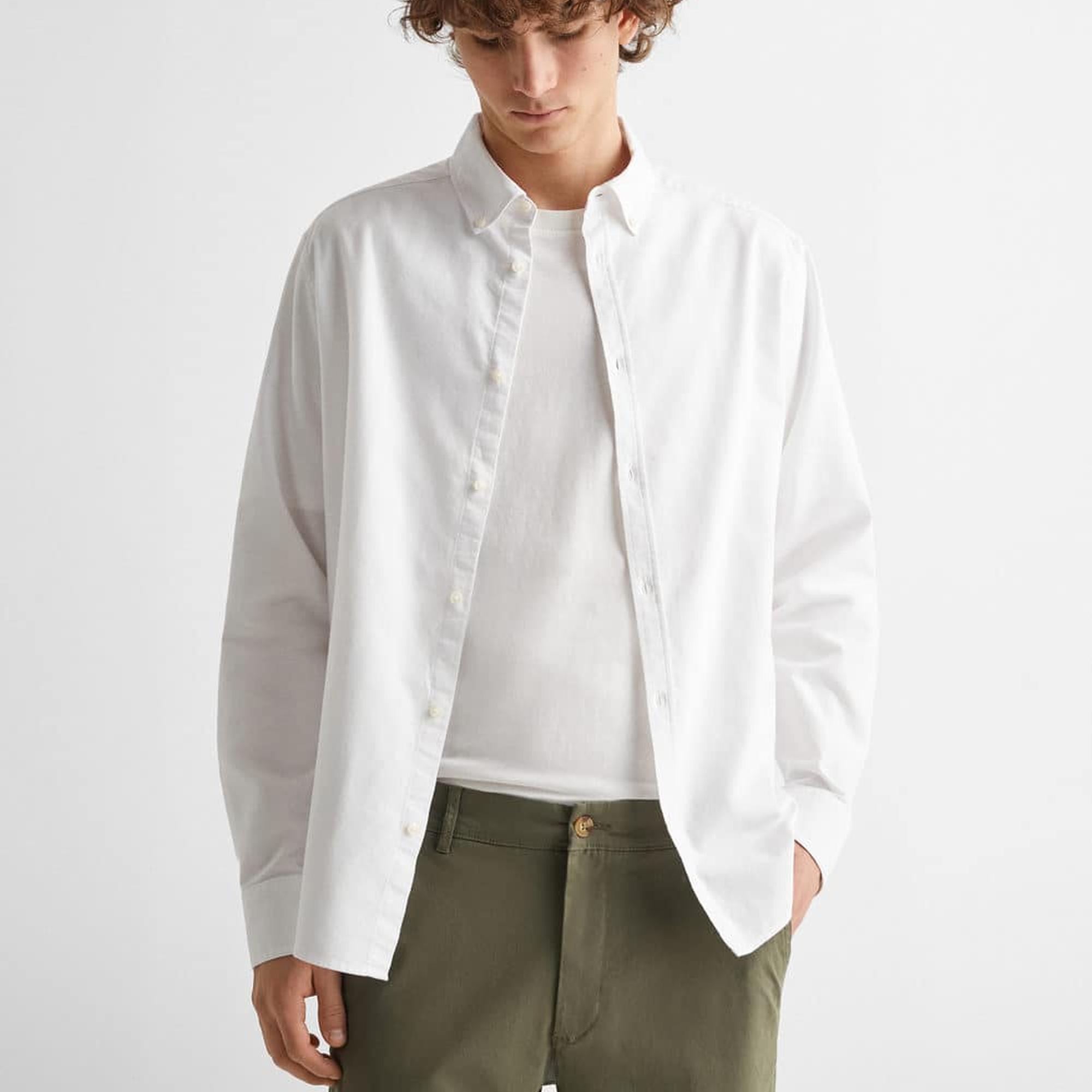 Mango Çocuk Pamuklu Chino Pantolon Haki